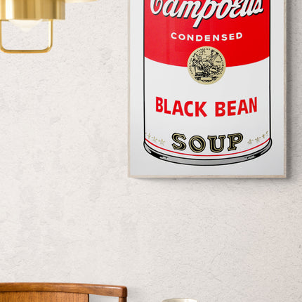 Campbell's Soup Can - Black Bean