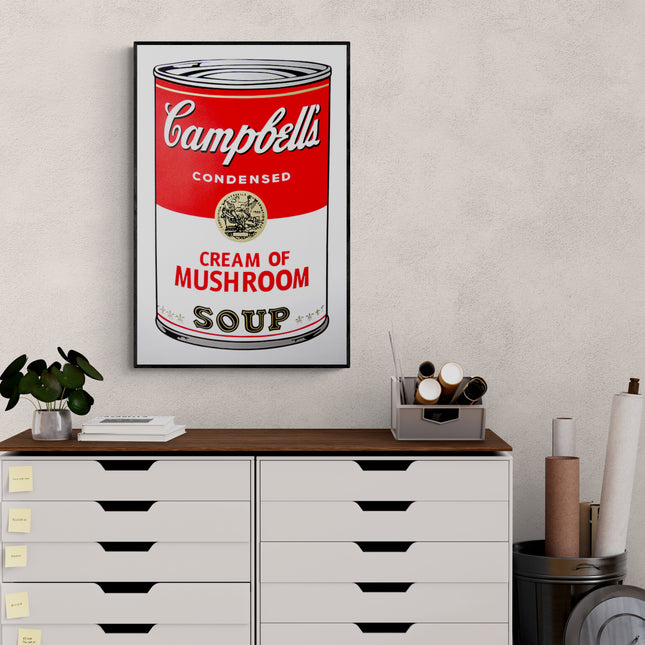 Campbell's Soup Can - Cream of Mushroom
