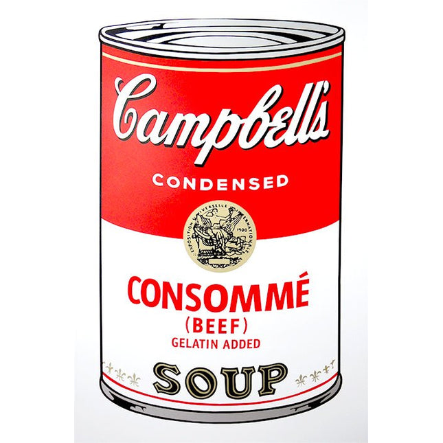 Campbell's Soup Can - Consommé - artetrama