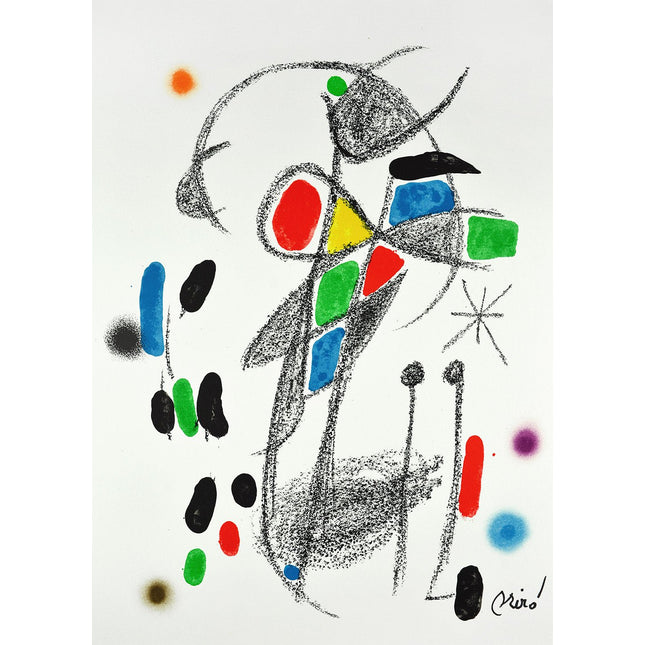 Maravillas con variaciones acrósticas en el jardín de Miró XVIII - artetrama