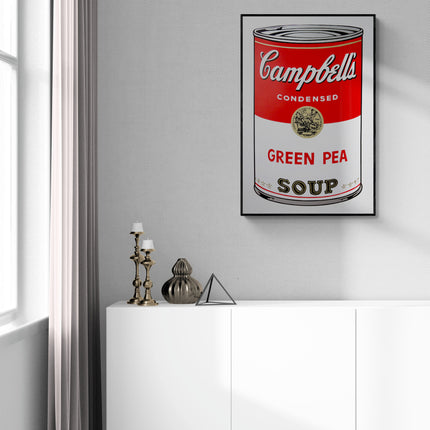 Campbell's Soup Can - Green Pea