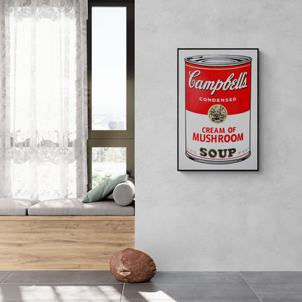 Campbell's Soup Can - Cream of Mushroom