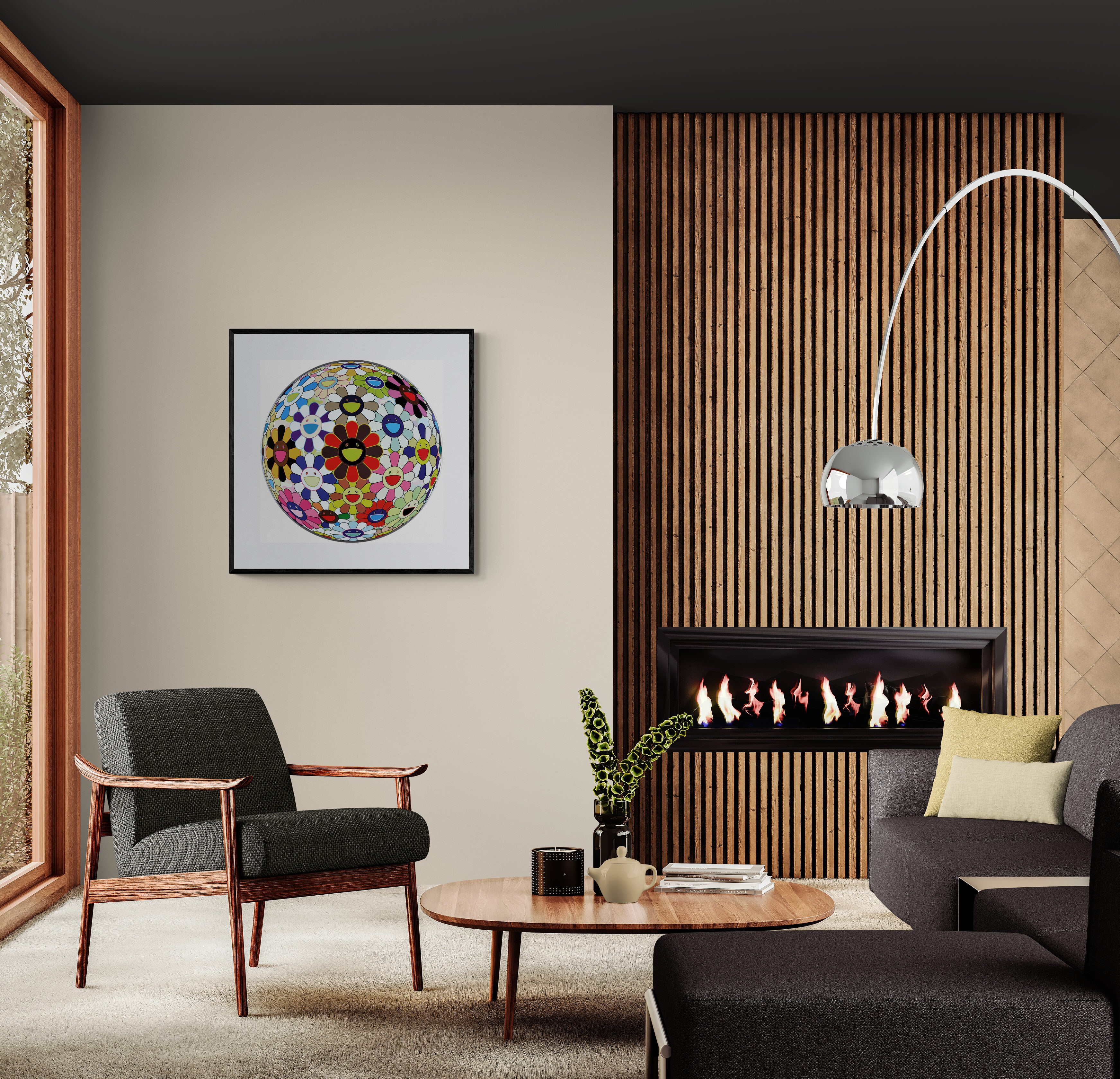 Takashi Murakami Prints for sale - Flower Ball: Lots of Colors