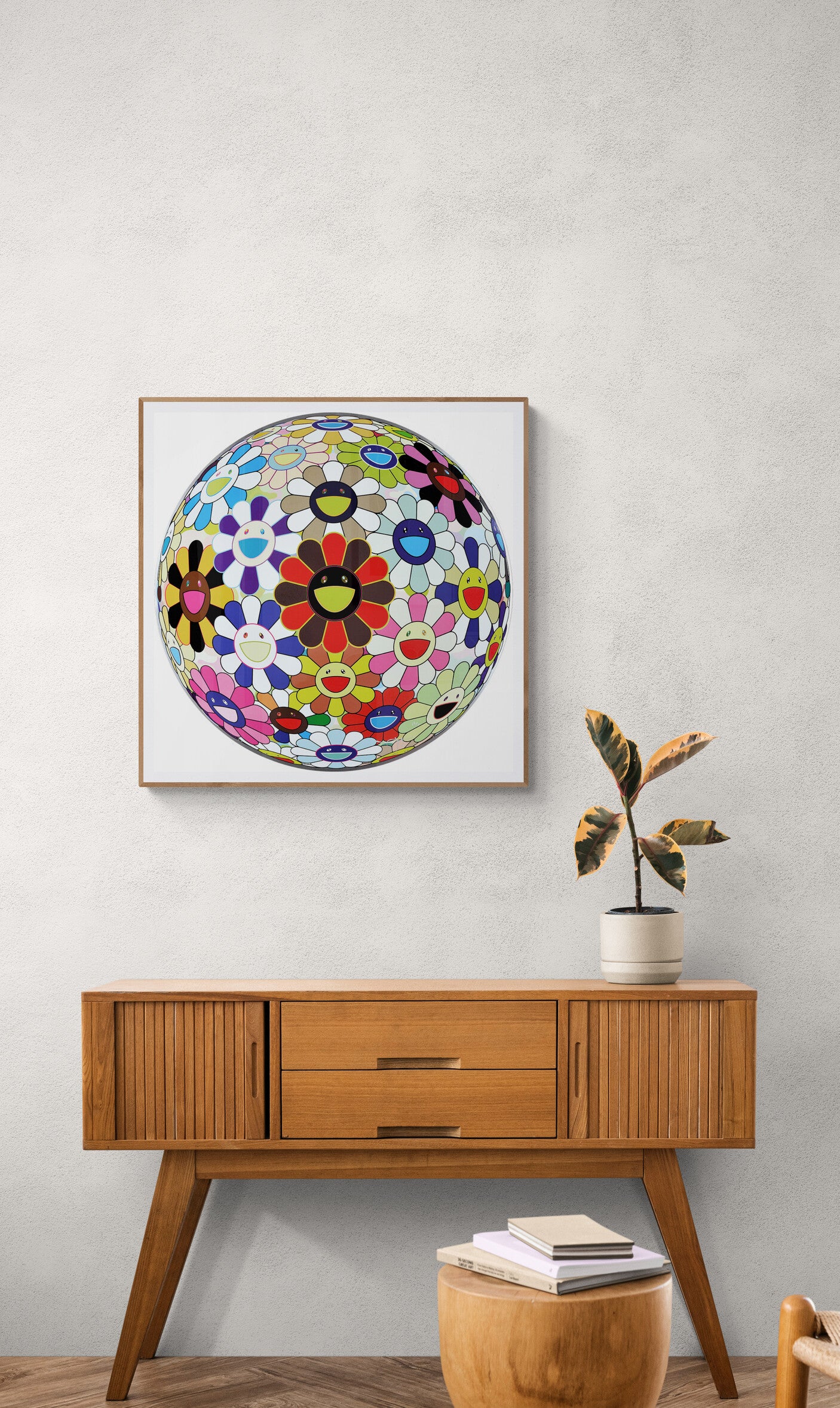 Takashi Murakami Prints for sale - Flower Ball: Lots of Colors