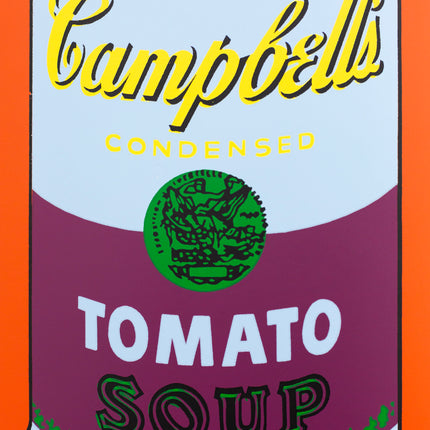 Colored Campbell's Soup - Purple