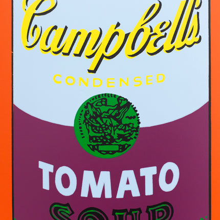 Colored Campbell's Soup - Purple