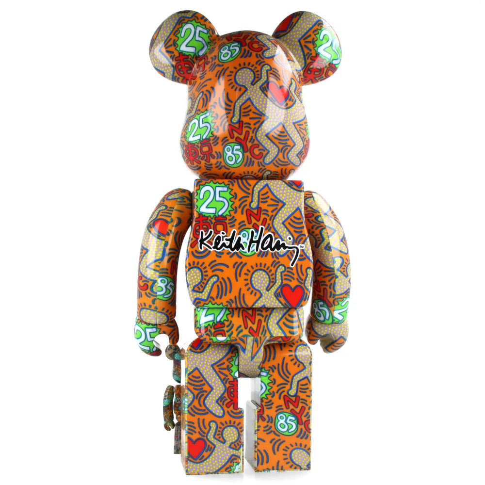 その他 Keith Haring Bearbrick 100% & 400% Bearbrick Medicom Toys for sale - Keith Haring 