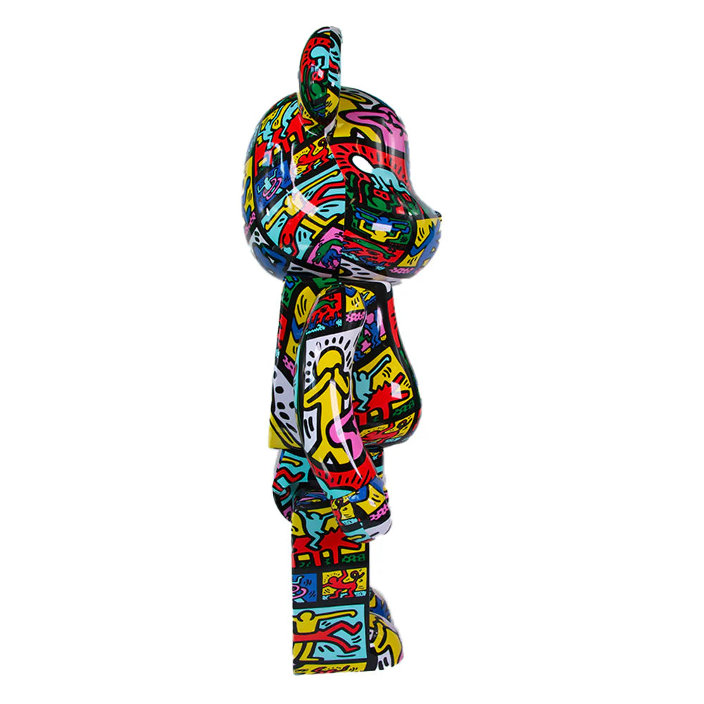 Bearbrick Medicom Toys for sale - Keith Haring #10 1000% – ARTETRAMA Bearbrick Medicom Toys for sale - Keith Haring #10 1000% – ARTETRAMA