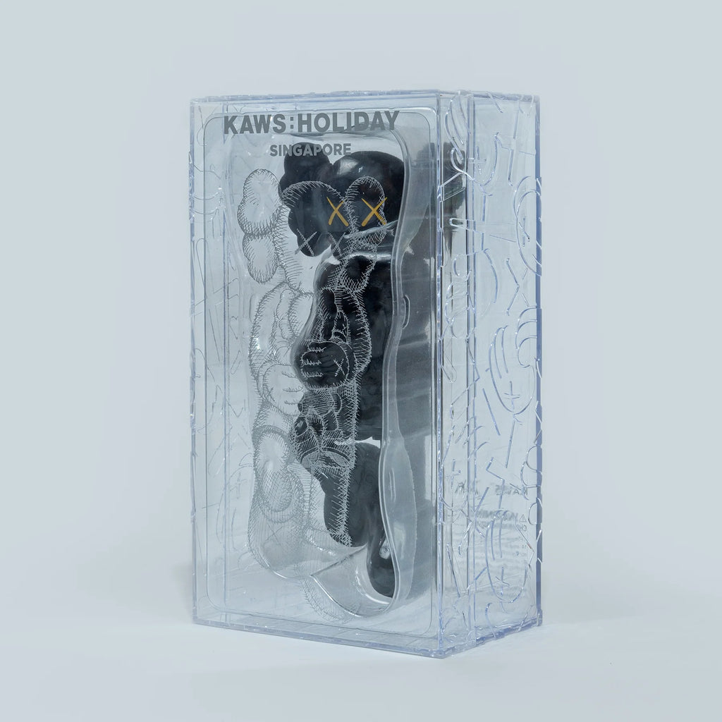 彫刻・オブジェ KAWS HOLIDAY SINGAPORE BLACK KAWS Sculptures for sale - Holiday Singapore (Black) – ARTETRAMA