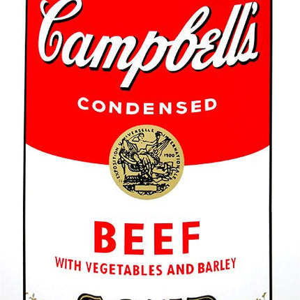 Campbell's Soup Can - Beef - artetrama
