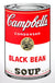 Campbell's Soup Can - Black Bean - artetrama