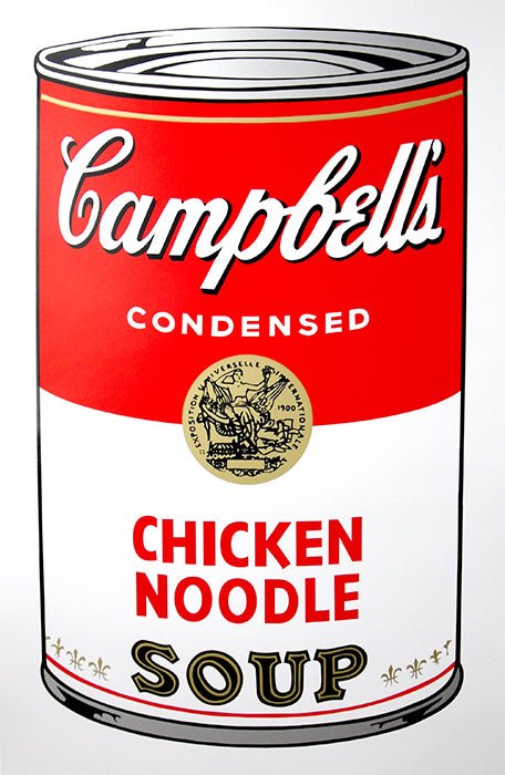 Chicken Noodle Soup Can Decal – Skateboard, Luggage, Window, Bumper Vinyl Sticker