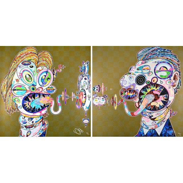 Homage to Francis Bacon (Study for Head of Isabel Rawsthorne and George Dyer) - artetrama