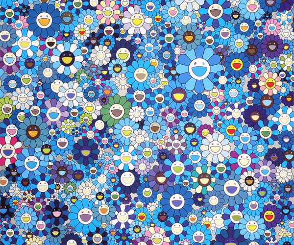 Takashi Murakami: Artworks for sale - Homage to IKB, 1957 F Takashi Murakami: Artworks for sale - Homage to IKB, 1957 F