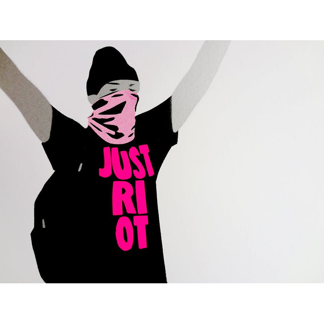Just Riot (Flouro pink) - artetrama