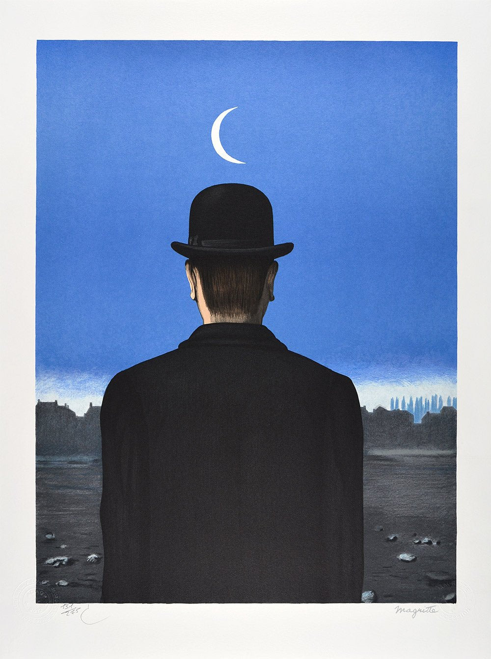 René Magritte Opera grafica in vendita Le Maître d'École, 1955