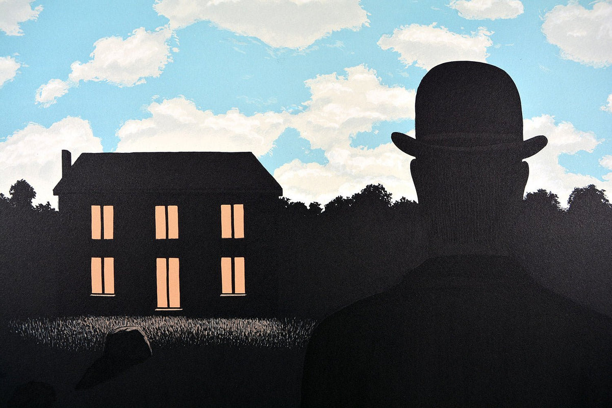 Estampe Signée René Magritte – L’empire Des Lumières, 1954 – édition 1/75
