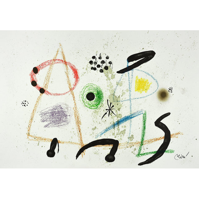 Maravillas con variaciones acrósticas en el jardín de Miró III - artetrama