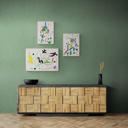 Maravillas con variaciones acrósticas en el jardín de Miró V - artetrama
