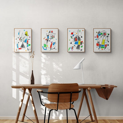 Maravillas con variaciones acrósticas en el jardín de Miró XVII - artetrama