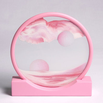 Pink Sand Circle - artetrama