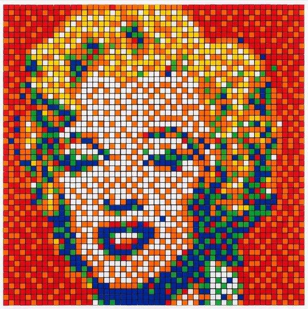 Rubik Shot Red Marilyn - artetrama